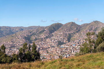 Fototapeta na wymiar Cusco in peru
