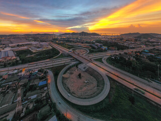 Ring Road, Nong Kham Intersection Laem Chabang Municipality Chonburi It is the main road used to transport and distribute goods from Laem Chabang Port to various regions.