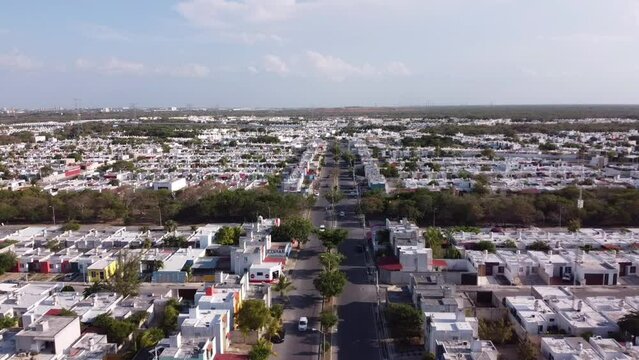 dron aereo merida mexico 
