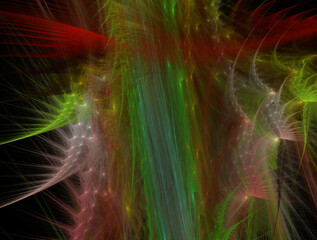 Imaginatory fractal abstract background Image