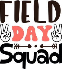 Field Day crafts cutting files,Field Day Squad, The design comes filled with many different themes