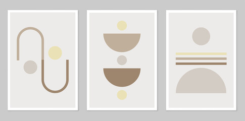 Abstraction. A set of abstract graphic collections.