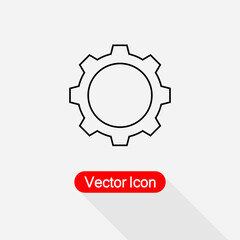 Gear Icon Vector Illustration Eps10