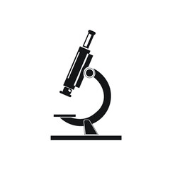 microscope design template illustration