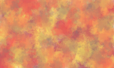Fototapeta na wymiar Abstract summer translucent watercolor background in multi-colored gradient tones. cloud texture