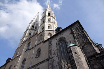 Fototapeta na wymiar Pfarrkirche St. Peter und Paul in Goerlitz