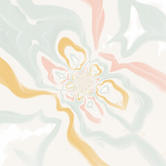 Fototapeta premium Moving colorful lines of abstract background