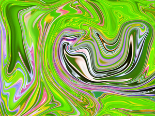 Highly detailed colorful vibrant abstract paintings for use as backgrounds, textures and overlays.