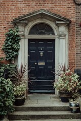Doors of Dublin - obrazy, fototapety, plakaty