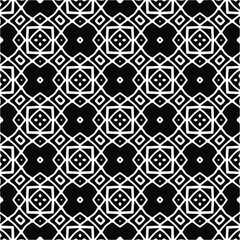 Abstract background with black and white pattern. Unique geometric vector swatch. Perfect for site backdrop, wrapping paper, wallpaper, textile and surface design. 
