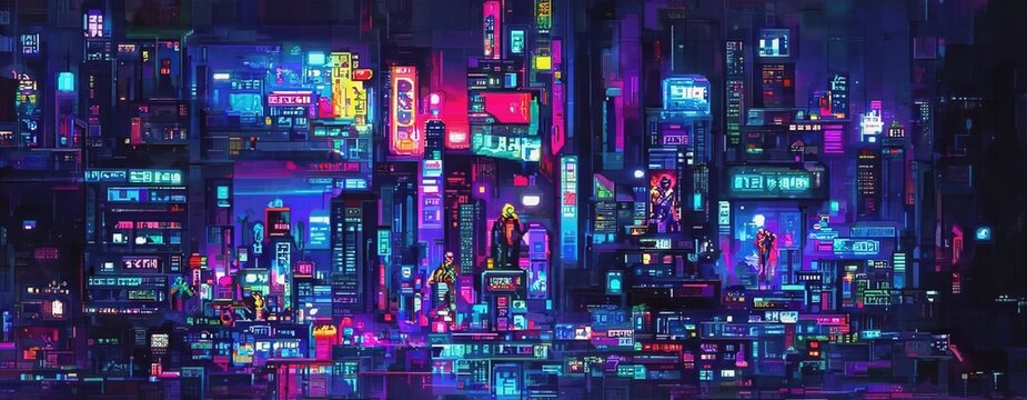 Neon Cyberpunk Cyberpunk Neon City HD wallpaper  Pxfuel