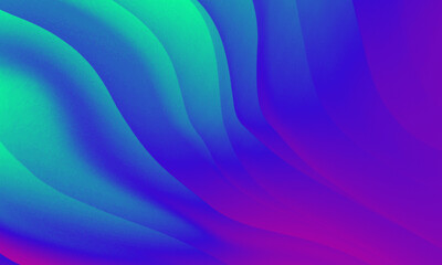 Obraz premium Abstract green blue pink colors gradient lights texture background.