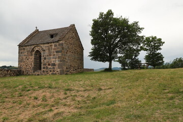 Obraz premium Chapelle du Pic St Pierre, Saint Pierre Colamine, Auvergne