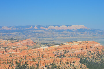 Fototapeta na wymiar Horizon at Bryce Canyon Park