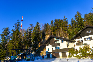 Der Pfänder bei Bregenz, Vorarlberg (Österreich) 