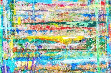 Abstract background of smeared paints as a texture for design