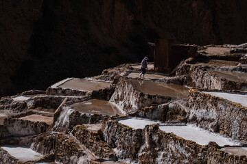 Salina de Maras no Vale de Urubamba
