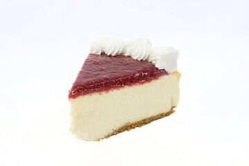 pastel de zarzamora en rebanada

