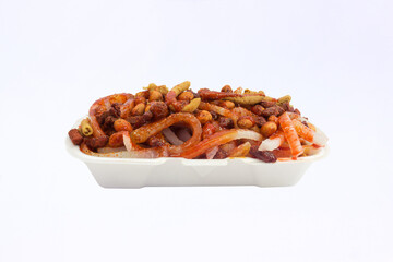 Preparado de Churros con cueritos 