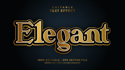 Elegant Gold Text Effect