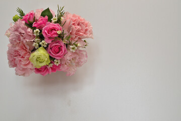 かわいい花 テーブルフラワー 背景素材