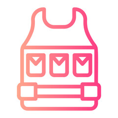 vest gradient icon