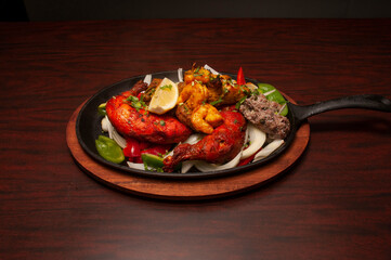 Indian Tandoori Mixed Greens