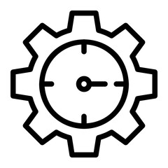 optimization line icon