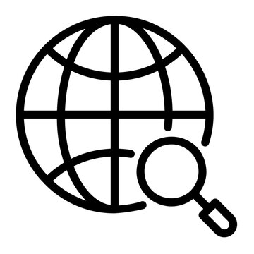 sourcing outline icon