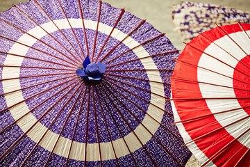 Japanese traditional umbrella,Old umbrella	