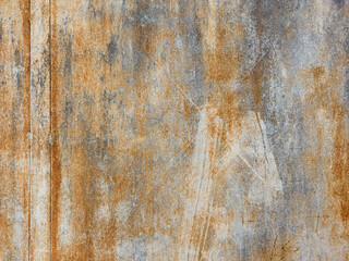 Rusty metal plate texture for background
