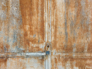 Rusty metal plate texture for background