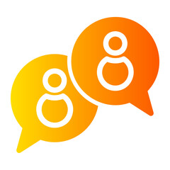 consulting gradient icon