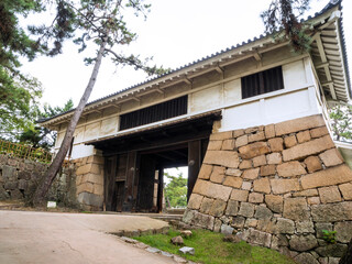 Fukuyama castle is located in Fukuyama Park in Fukuyama, Hiroshima near Fukuyama Station.
