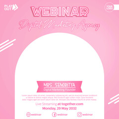 Webinar Banner online business digital