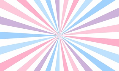 Rays background in retro style. Vector illustration.	