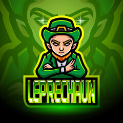 Leprechaun esport logo mascot design - 510513522