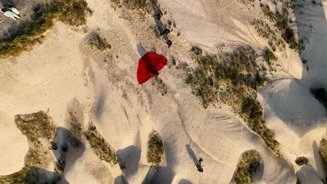 Amazing photo session in Cappadocia aerial view 4 K