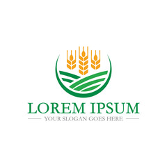 farm logo , agriculture logo vector