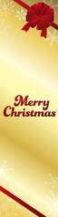 Obraz premium バナー クリスマス 160×600サイズ対応