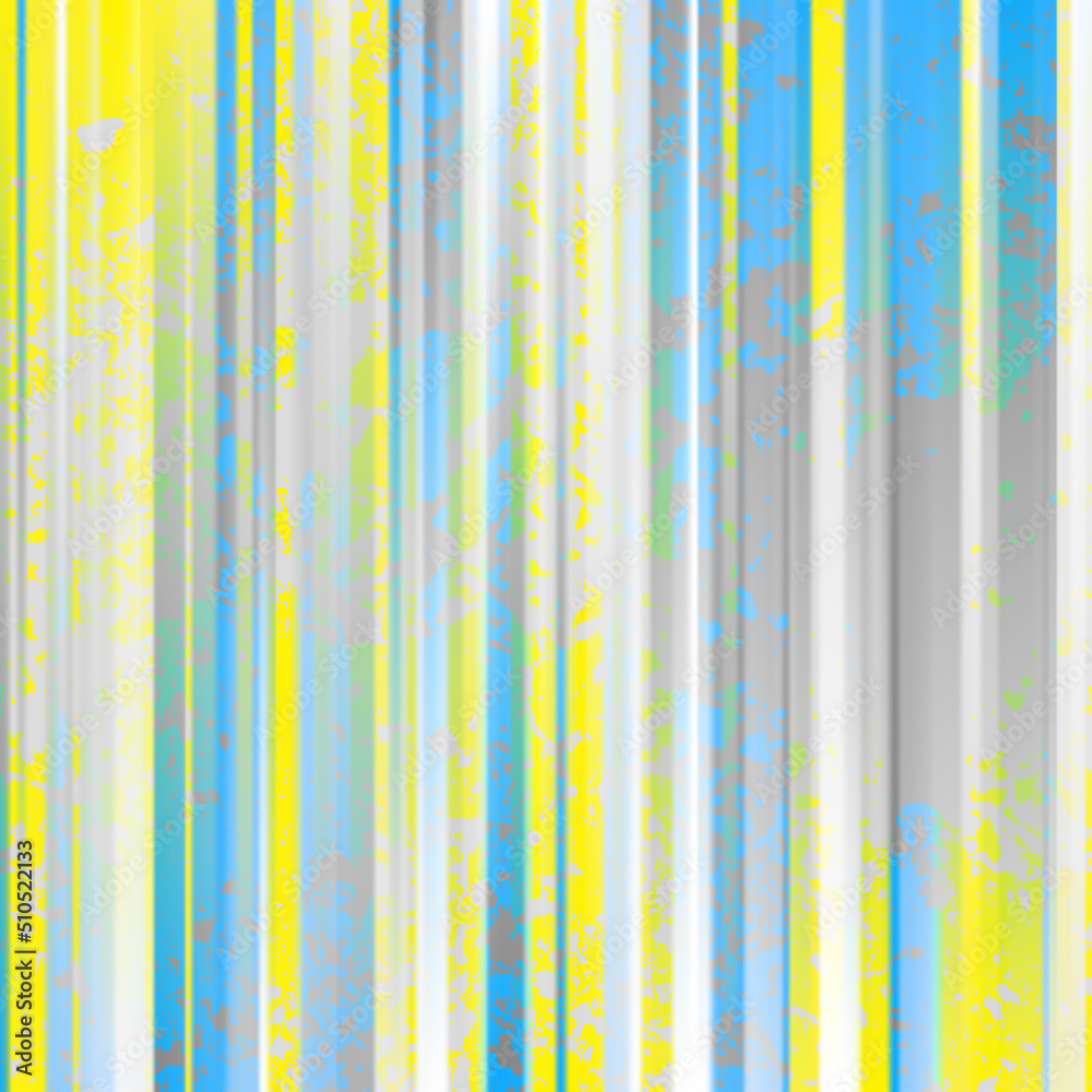 Poster Vector image with imitation of grunge datamoshing texture.
