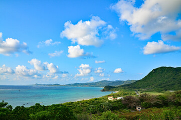 石垣島　玉取崎展望台からの景色