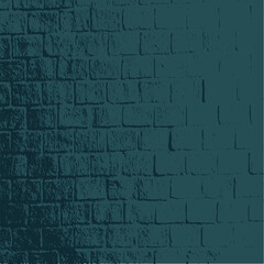 Brick wall on a blue background. Vector image.