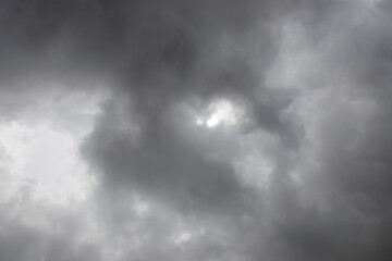 sky and cloud formation rain black havy stormy from natural phenomenon
