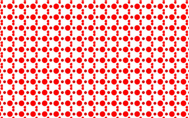 Red circle pattern. perfect for backgrounds and more