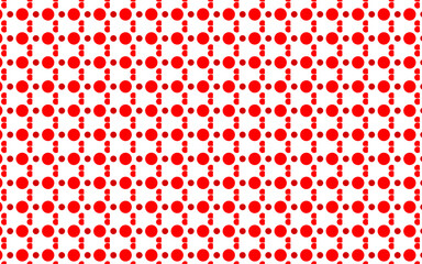 Red circle pattern. perfect for backgrounds and more