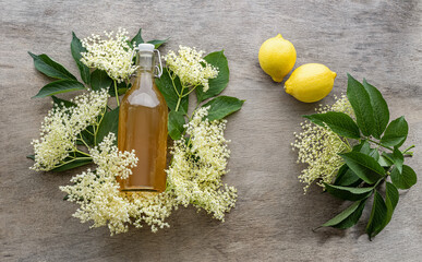 Honey Elderflower Lemonade