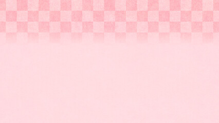 Pink oriental background material with traditional patterns