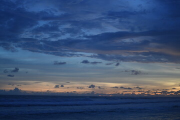 Pleasent evening from the beach