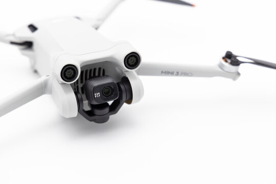 Camera gimbal of the DJI Mini 3 Pro drone, June 09, 2022, Germany